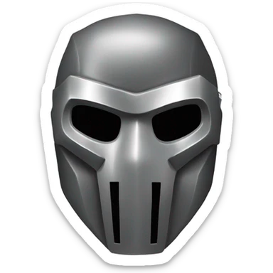 MF DOOM mask  sticker