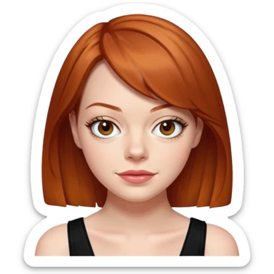 Emma Stone sticker
