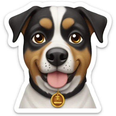 Perro pastor alemán  sticker