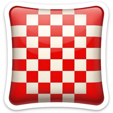 Checker sticker