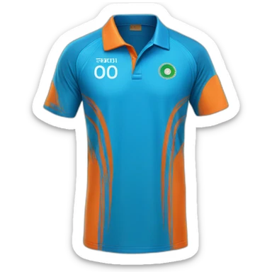 india cricket jersey sticker
