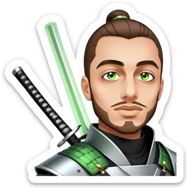 Modern Samurai sticker