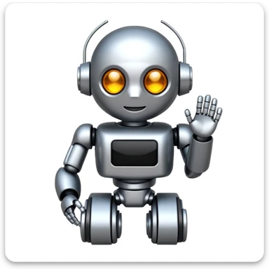 programming code bot (black background) sticker