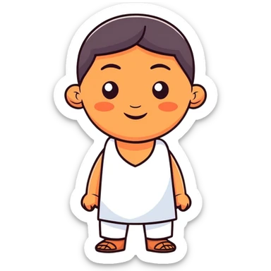 Smelly Indian sticker