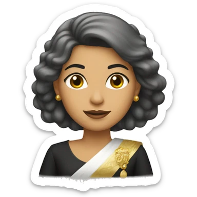 queen of Saudi Arabia  sticker