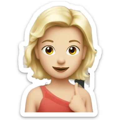 paris postcard sticker