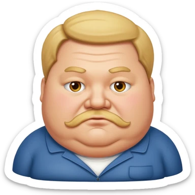 Fat uncle sticker