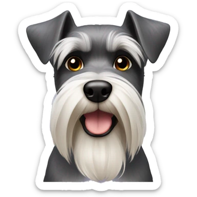 Zwergschnauzer sticker