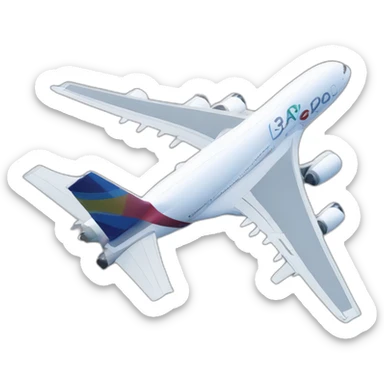 airbus a380 sticker