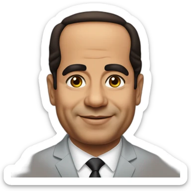 Abdel Fattah El-Sisi sticker