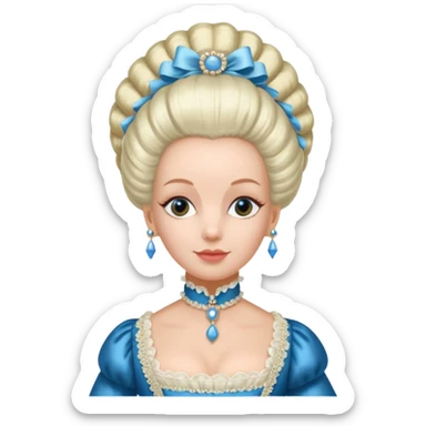 Marie Antoinette sticker