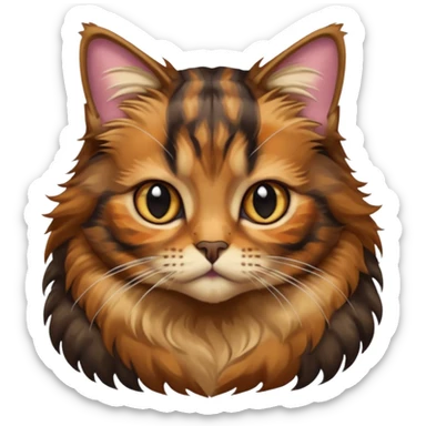 Hermione granger but a cat  sticker