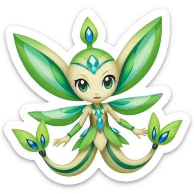 Celebi-Meloetta/Uxie-Mezprit-Azelf-fusion sticker