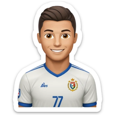Sa un emoji de CR7  sticker
