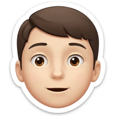 A boy showing right cheek to her mother asking for a gentle playful slap only boy no picture of mother included in emoji
Give side view of right cheek sticker