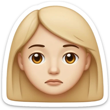 Jealous (cute)

minimalist flat emoji face, slight pout, side glance, playful jealousy, thin outline, transparent background sticker