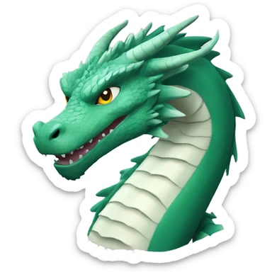 Haku dragon sticker