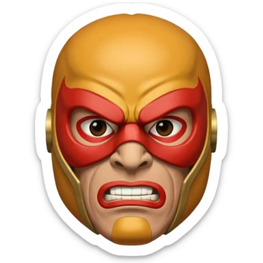 luchador bane sticker