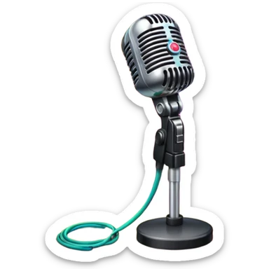 create-a-vibrant-and-dynamic-emoji-that-represents-pop-or-stage-vocal-performance.-the-design-should-feature-a-close-up-of-a-classic-stage-microphone-(retro-style)-with-a-lanyard,-set-against-a-sta sticker