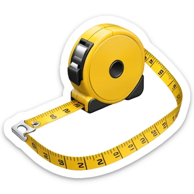 Sewing Essential measuring-tape sticker