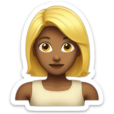  girl Bigger muscles  sticker