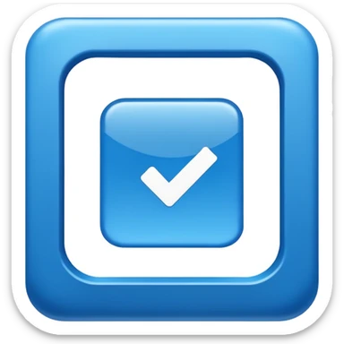 I want to make an Roblox verified blue check mark in an box sticker