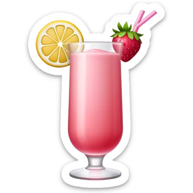 Blended strawberry lemonade  sticker