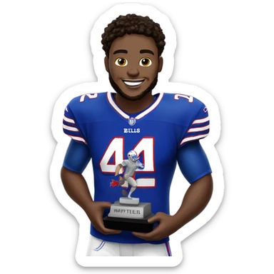 Josh Allen buffalo bills mvp sticker