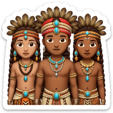 tribal culture sticker