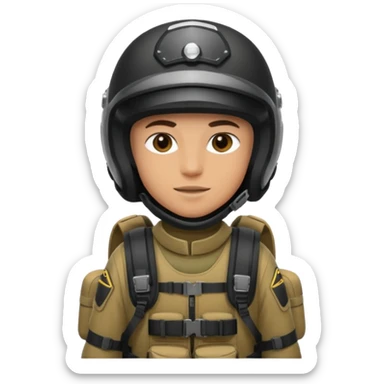 Moto cross rajoute un casque noir intégrale avec un sac militaire sticker