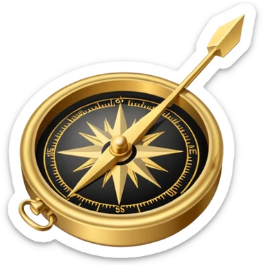 Compass / Direction Arrow (Strategy & Guidance) sticker