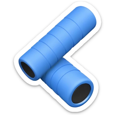 a foam roller sticker