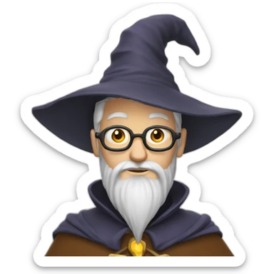 wizard-doing-frontend sticker