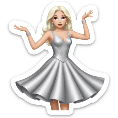 dance lady gaga sticker