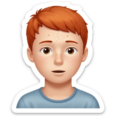 A boy showing right cheek to her mother asking for a gentle playful slap only boy no picture of mother included in emoji
Give side view of right cheek sticker