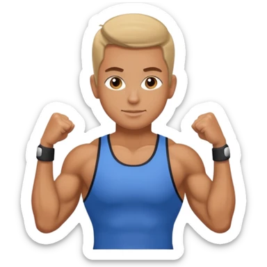 Gym trainer sticker