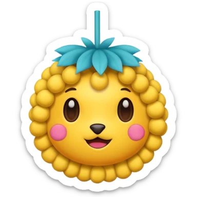 pom pom sticker