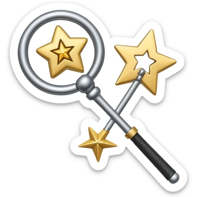 Unlocked mode : cadenas ouvert, grille d’items sans cadenas, ou symbole “créatif” (baguette/étoile). sticker