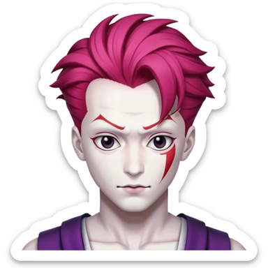 Hisoka sticker