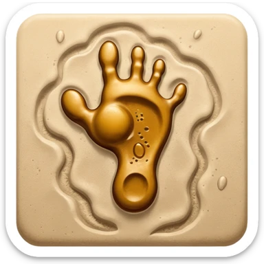 HORSE FOOTPRINTS sticker