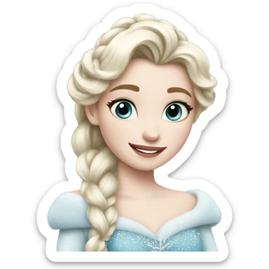 reine des neiges sticker