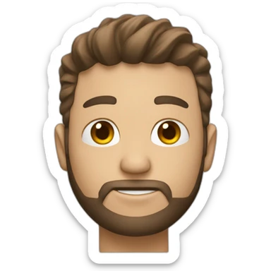 hombre pelo canoso con cámara en mano sticker