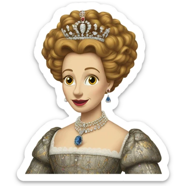 Queen Elizabeth I of England sticker
