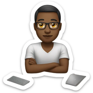 nigerian frontend developer sticker