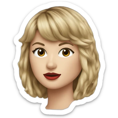 Taylor swift reputation era sticker