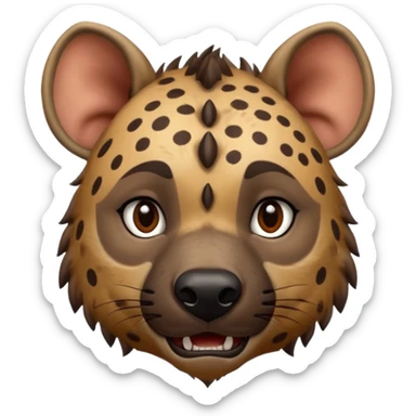 Hyena Body but center sticker