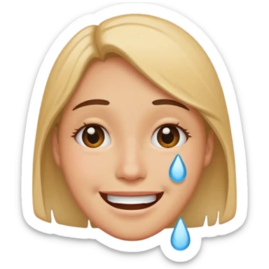 🤕😂 mixed sticker