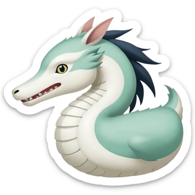 haku from spirited away sticker
