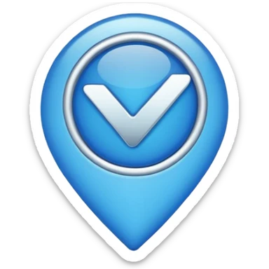 Verified blue tick emoji sticker