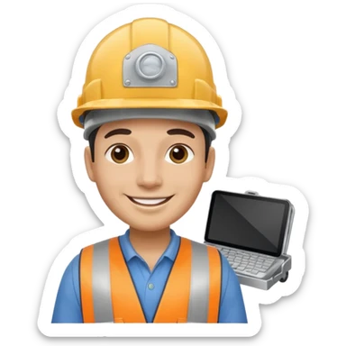 build me a personalized emoji whee it's a smart cart for grocery and a latino looking face that works as jack of all trades or wearing different hants sticker